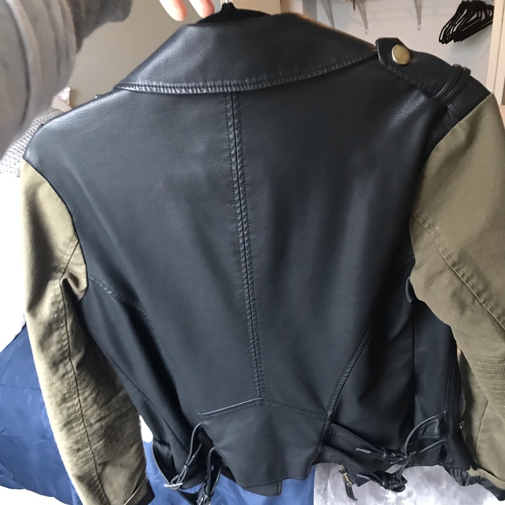 Bcbg Leather Jacket - image 2